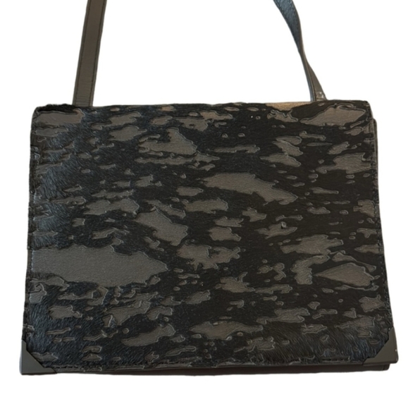 Alexander Wang Handbags - Alexander Wang Ponyhair-Trimmed Leather Black Crossbody Bag
